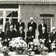 Het bestuur van de boerenbond in Ewijk bij hun 12 ½ jarig jubileum in 1958 © Collectie Arno Spin