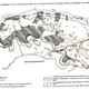 Vroegste bekadingen in het gebied tussen Maas en Waal. © L.J.Pons, Bodemkundige studies (1957)