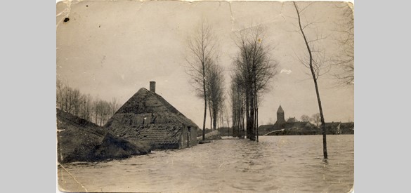 Alphen, Middendam onder water