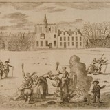 'Kastijding der Burgemeesteren', anonieme spotprent © Gelders Archief, 1551 - 2783, PD
