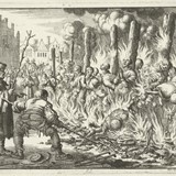 Achttien ketters te Salzburg verbrand in 1528, door Jan Luyken (1685) © Rijksmuseum/PD