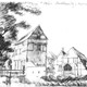 Barlham op een tekening uit 1743 © CC0