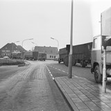 Vrachtwagens bij de grenspost in Winterswijk, 1971 © Hans Peters/Anefo CC0