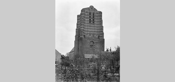 Kerktoren van Beesd, 1950.