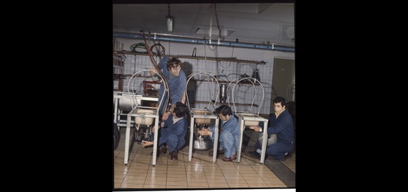 Les in het melken, 1975