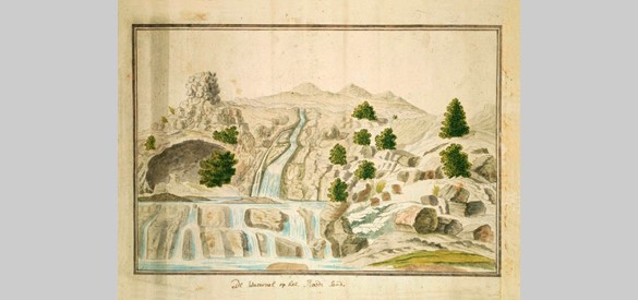 Waterval bij de Roodezandvallei, Atlas Gordon