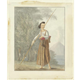Roosje, kleurtekening © Quirijn Maurits Rudolph Ver Huell, collectie Museum Arnhem - PD