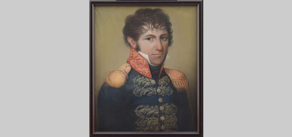 Portret van Quirijn Maurits Rudolph Ver Huell (1787-1860) op 25-jarige leeftijd