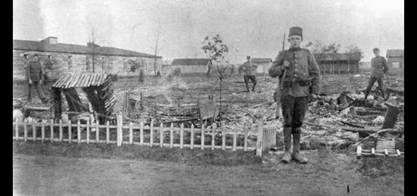 Opstand in de Harskamp, 1918