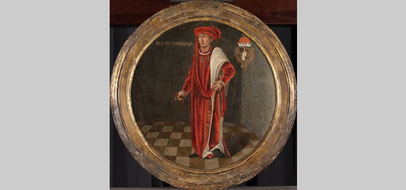 Portret van Karel de Stoute, hertog van Bourgondië.