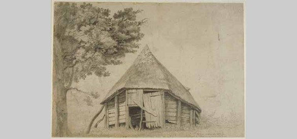 Boerderijen: Schaapskooi te Rhederoort aan de Steeg, 1853.