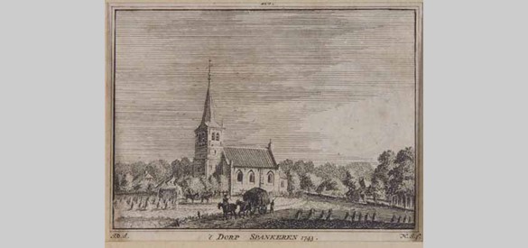 Dorpen: ’t Dorp Spankeren, 1743. Spankeren lig ten noorden van Dieren aan het Apeldoorns kanaal en is een klein dorp met ruim duizend inwoners.