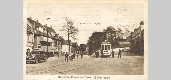 Locus delicti: grensovergang Beek bij Nijmegen in de jaren ’30.