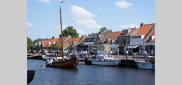 De haven van Elburg.