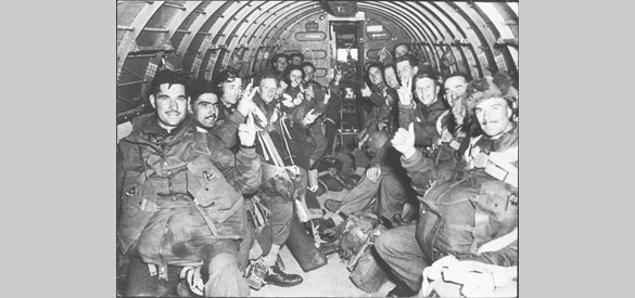 Britse parachutisten.