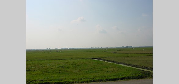 Verkavelingstructuur in poldergebied Arkemheen, 2003.
