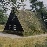 Plaggenhut in het Nederlands Openluchtmuseum. © A.J. van der Wal, cc-by-sa 4.0