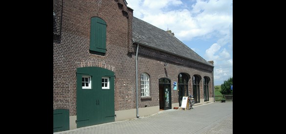 Het informatiecentrum in Kleef-Keeken