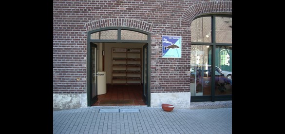 Informatiecentrum van De Duffelt in Kleve-Keken (D)
