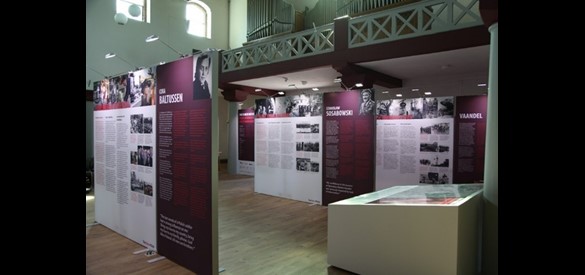 Interieur van het Informatiecentrum ‘De Polen van Driel’