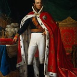 Koning Willem I in kroningsmantel © Via Wikimedia, PD