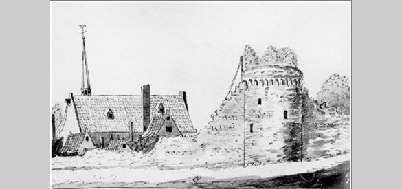 Het Minderbroedersklooster in de achttiende eeuw