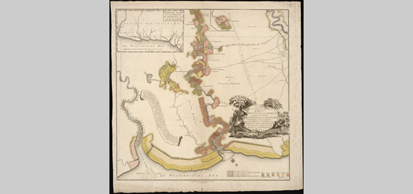 Deze kaart (1802) en verheldert de ligging van Berbice ten opzichte van Suriname