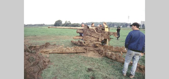 De opgraving bij Meinerswijk