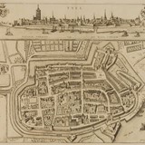 Kaart van Tiel ©  Frederick de Wit (ca 1668), Gelders Archief RAG-0963-86, PDM