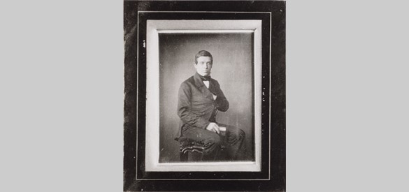 Portret van Joost Taets van Amerongen (1832-1871) door Joseph Cohen