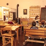 Schoolklas uit 1920 in het Kijk en Luistermuseum Bennekom © Kijk en Luistermuseum, CC-BY-SA