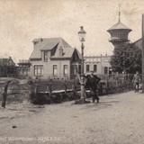 De Nijkerkse gasfabriek met watertoren omstreeks 1900 (foto: Archief Stichting Oud Nijkerk).