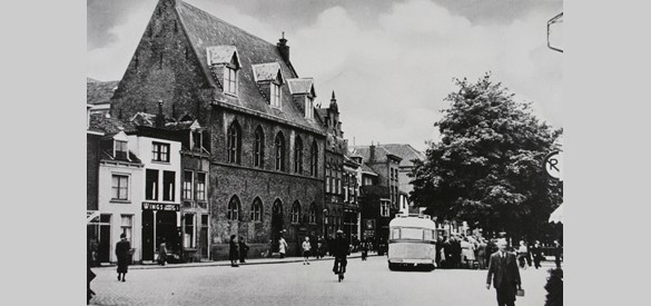 Overwelving in Zutphen voordat het bombardement plaatsvond
