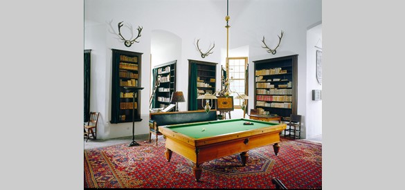 Kasteel Rosendael interieur, bibliotheek