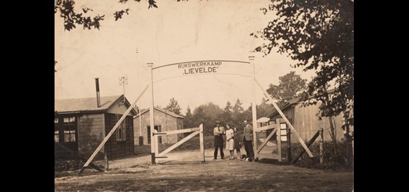 Rijkswerkkamp Lievelde, enige bekende foto