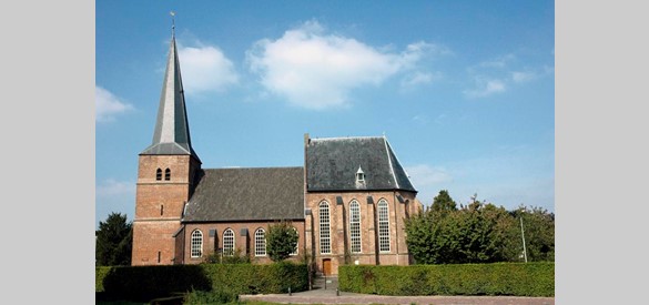 De middeleeuwse protestantse kerk in Groesbeek.