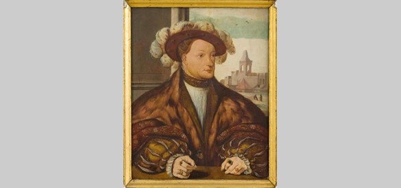 Portret van van Gelre, ca. 1638, maker onbekend, naar origineel van Barthel Bruijn (1518)