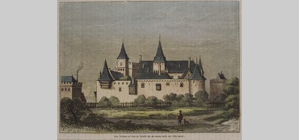 Tolhuis te Lobith (ca. 1860)
