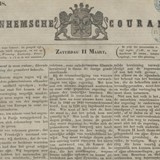 Oproep tot een liberale grondwet, 1848 © Arnhemsche Courant, 11 maart 1848, PD