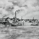 Nieuwe Haven met op de achtergrond de A.K.U. © Gelders Archief, 1501-04 - 8518, PD
