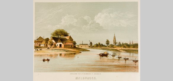Veer bij Malburgen, 1859