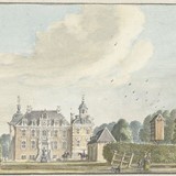 Het Huis Rooderloo bij Ruurlo door Jan de Beijer (1743) © Rijksmuseum, PD