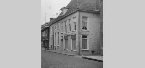 Langestraat 21 omstreeks 1965.