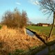 Fragment van het onvoltooide kanaal de Nieuwe Rijn, te zien bij de Fliersteeg in Nijkerk. © Gerrit van de Veen, Nijkerk, CC-BY-NC