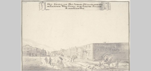 Ambachtskwartier en equipagewerf, Johannes Rach, ca. 1780