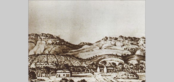 Landgoed Constantia bij Kaapstad, E.V. Stade, 1710
