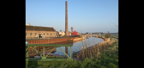 Baileybrug over de Oude IJssel bij het DRU Industriepark