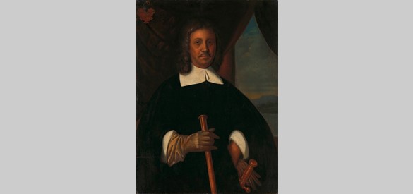 Portret van Jan van Riebeeck (1619-77), anoniem, ca. 1660