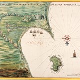 Johannes Vingboons, Kaart van de Tafelbaai, ca. 1665 © Nationaal Archief, PD
