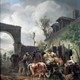 Boerenhoeve geplunderd door kozakken, Peter van Hess, 1820 © Collectie RKD, CC BY